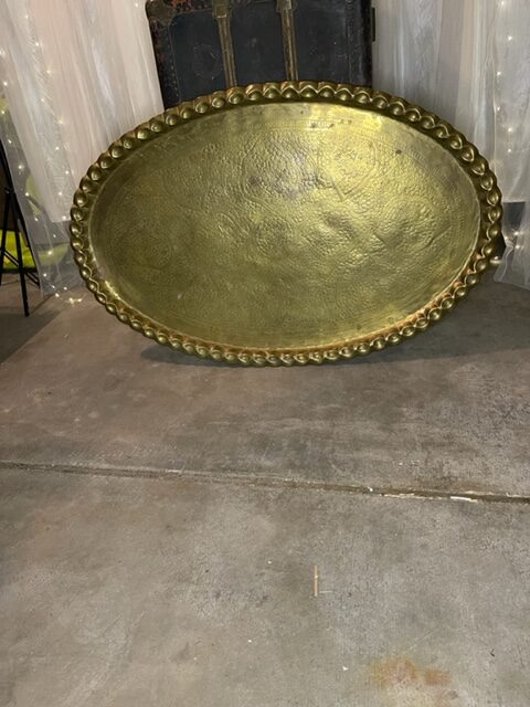 45×29 large brass tray 50