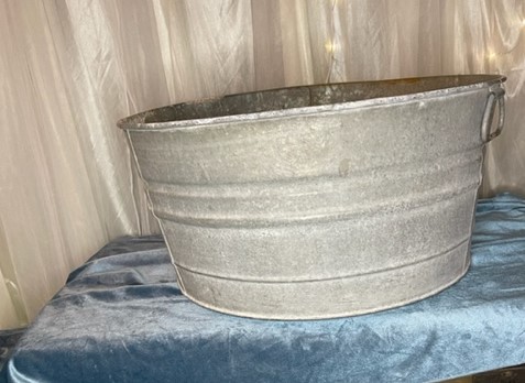 Galvanized tub 20