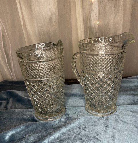 crystal pitcher 5.00 quanity 2