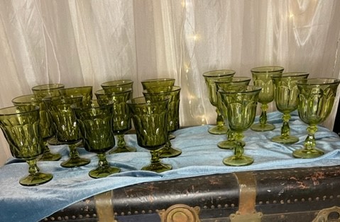 green goblet collection